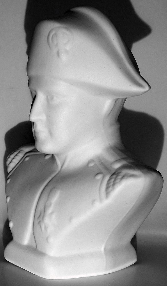 Napoleon porcelánová busta